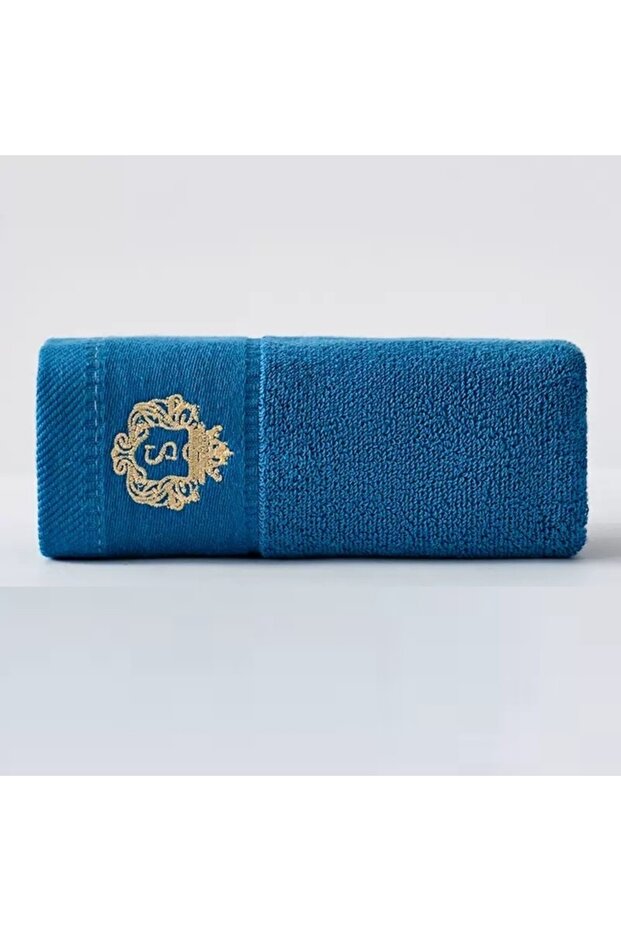 34x73cm blue Cotton Bath Towels for the Bathroom - Two Sizes, Suitable for Face and Body Use. Highly