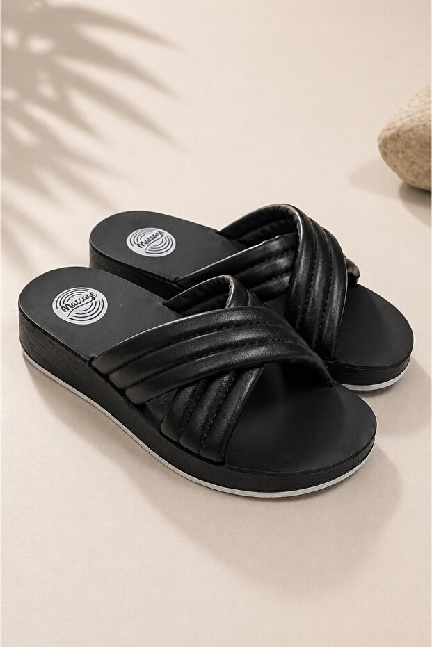 149-86 Women's Slippers Comfortable Sole Pool Beach Slippers Home Slippers Heel Spur Supported
