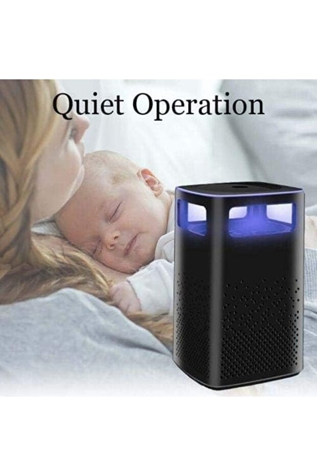 Plastic Square LED Mosquito Killer Lamp Insect Zapper Bug Trap for Home Outdoor Travel