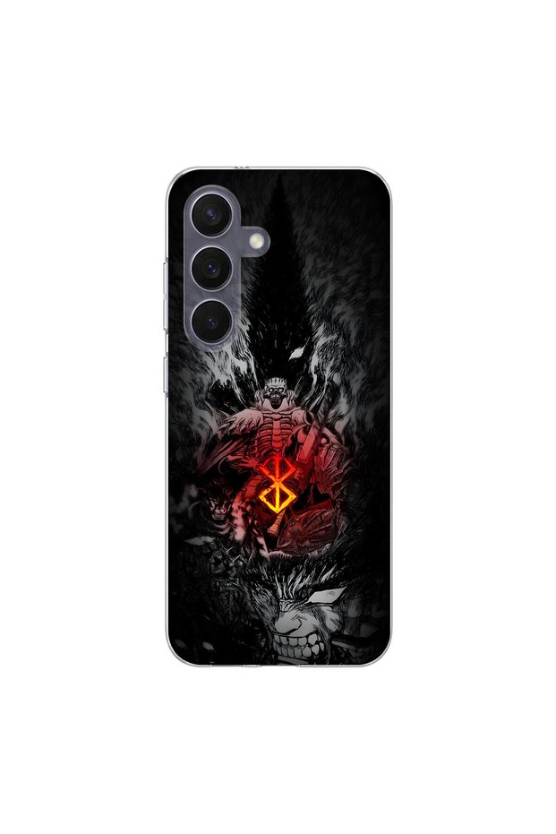 Samsung Galaxy S26 Compatible Anime 2/2 Design Transparent Case