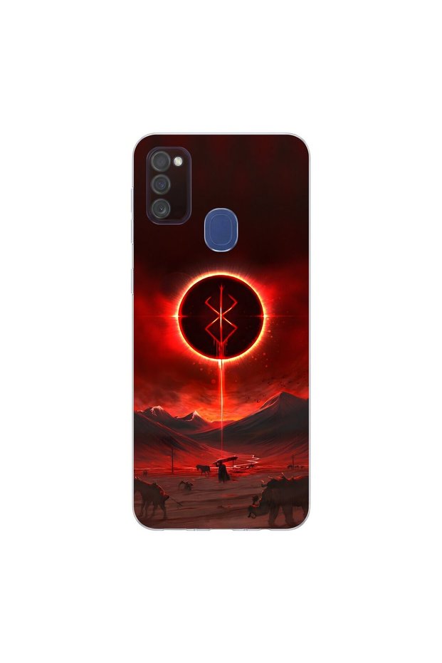 Samsung Galaxy M30S Compatible Anime 2/1 Design Transparent Case