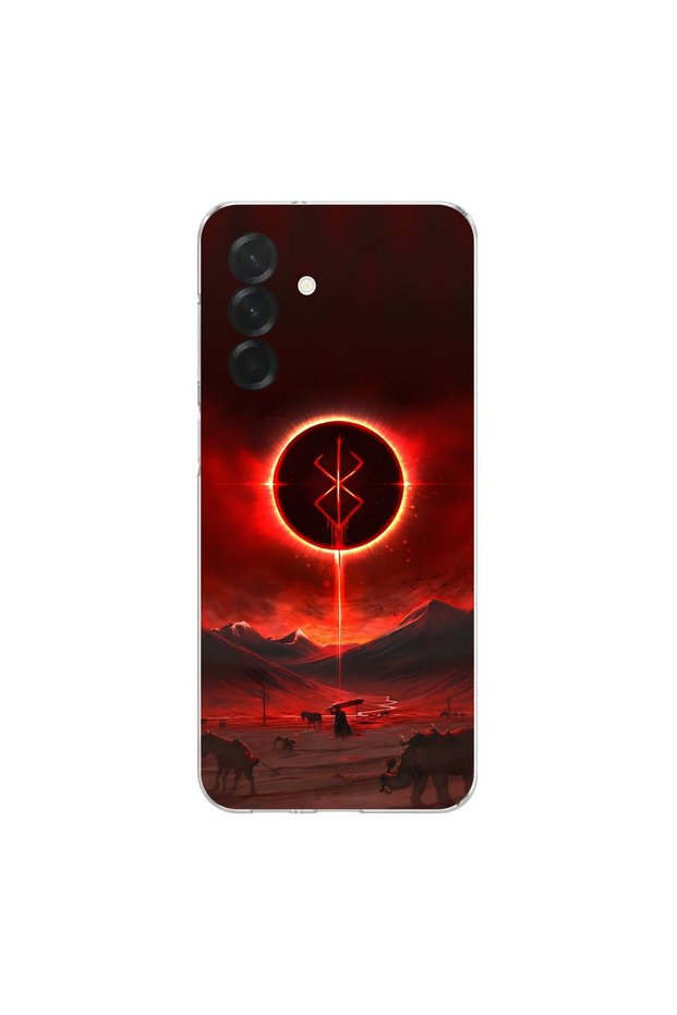 Samsung Galaxy A56 Compatible Anime 2/1 Design Transparent Case