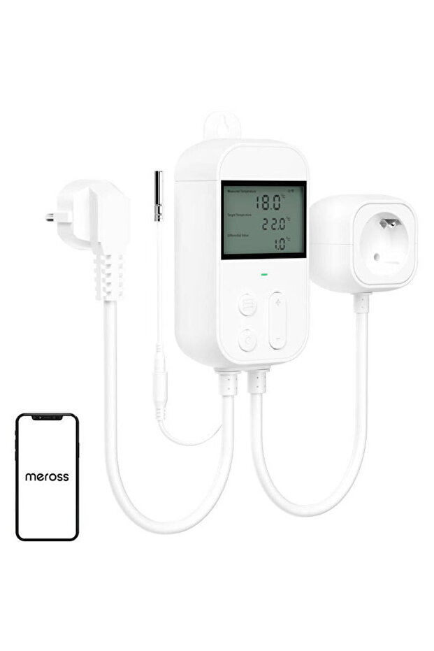 Socket thermostatic temperature controller MTS960HK (HomeKit)