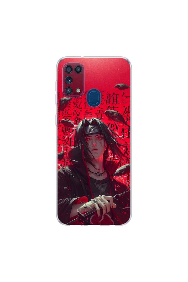 Samsung Galaxy M31 Compatible Anime 9/4 Design Transparent Case