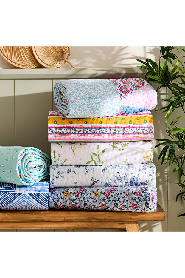 Sara Single Bedspread Multicolor - 8