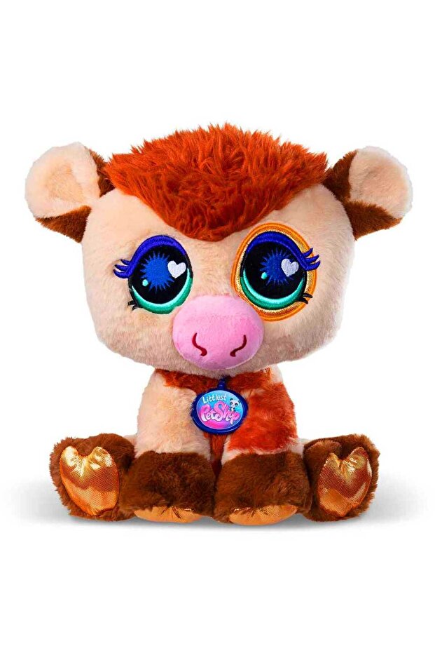 Littlest Pet Shop Plush Cow Figure