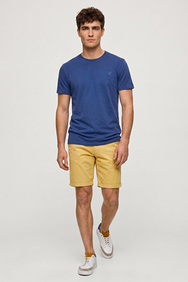 Basıl Royale 100% Cotton Basic T-Shirt - 4