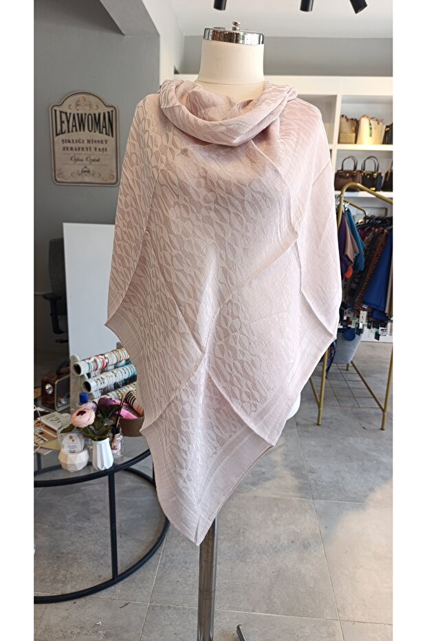 Noura Scarf Cotton Lyocell Scarf Diamond Mi̇ora