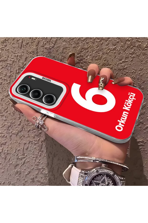 Silicone Edge Hard Back Phone Case Compatible with Tecno Camon 40 Pro 5g Cm7 Orkun Kökçü