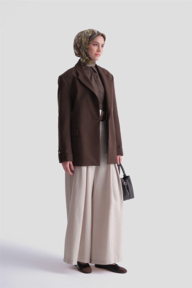 Modal Trouser Skirt 26Y2804 Beige