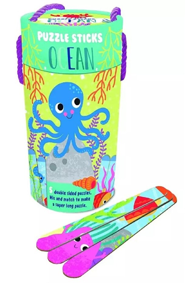 Puzzle Sticks In Tube - Ocean