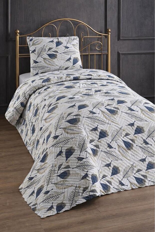 Ultrasonic Quilted Jade Single Pique Set 160X235 cm