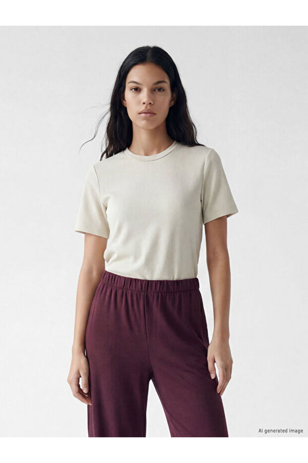 Crew Neck Soft Touch Women's T-Shirt
