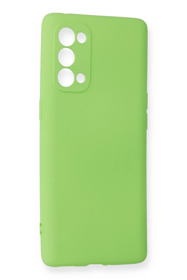 Ilkeshop New Reno 5 Pro Case First Silicone (01216) - Green