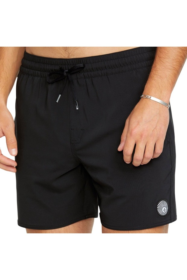 LIDO SOLID TRUNK BOARDSHORTS 16 ΜΑΥΡΟ M - 3