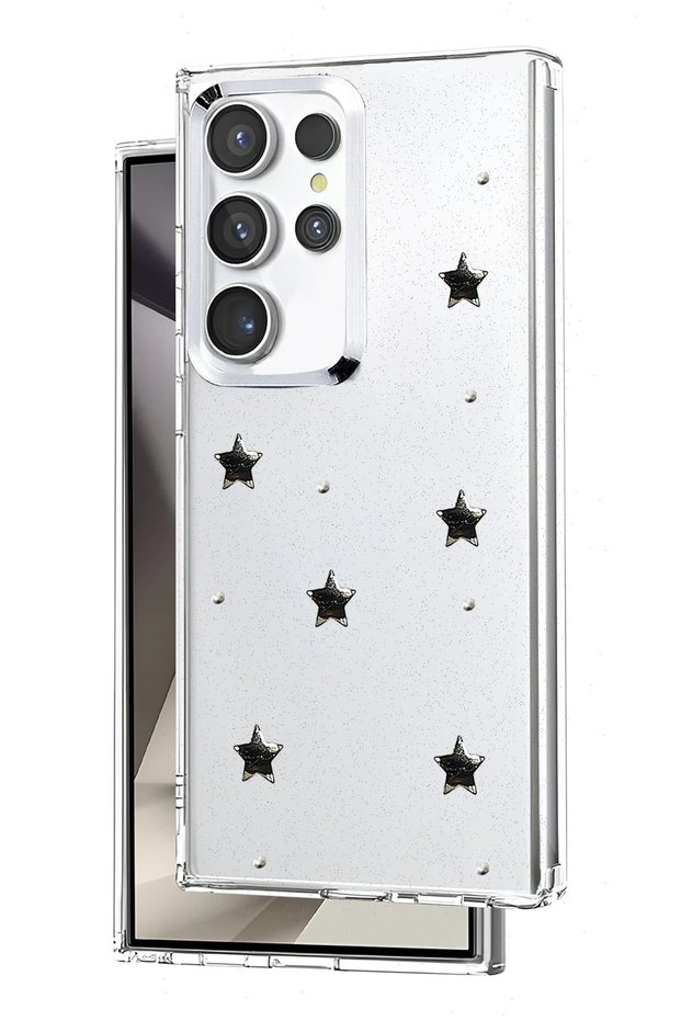ILKESHOP غطاء جديد بنمط فيونكة لهاتف Galaxy S23 Ultra - (90345) نمط 4