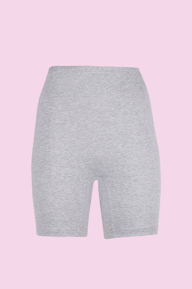 6 Pieces of Large Size Folded Cotton & Lycra, Short Leg, Women's Tights & Panties 95% Cotton-5% Lycra