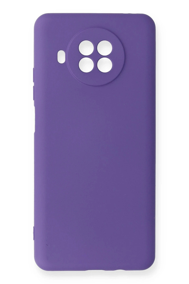 Shopilke Mi 10t Lite Case Nano Inside Velvet Silicone (102651) - Purple