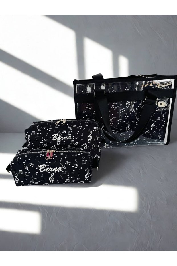 Carrying Case Full Set 4 Pieces with Music Notes