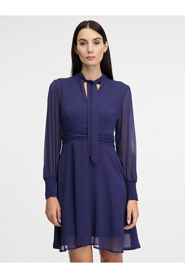 Rochie albastru închis - 5