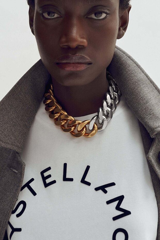 Two-tone necklace