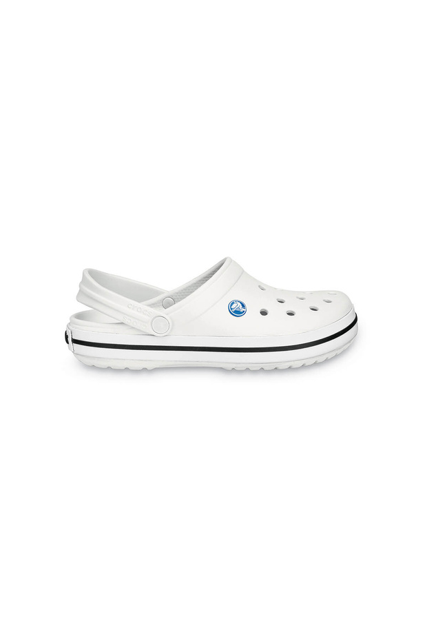Crocband White Unisex Slippers 11016-100