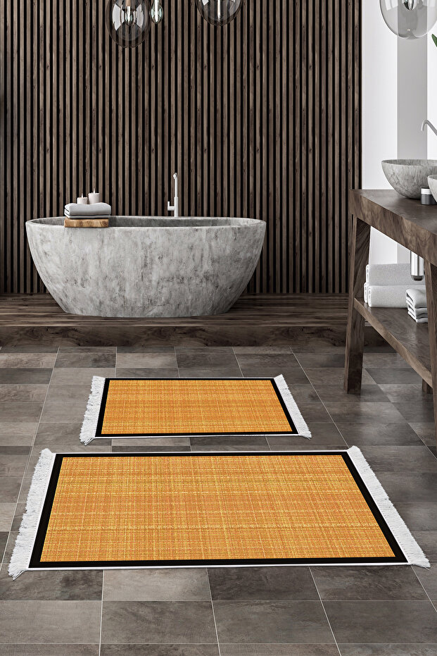 Non-Slip Base Djt Toilet Set Star Leather Fringed Woven Pattern E5007