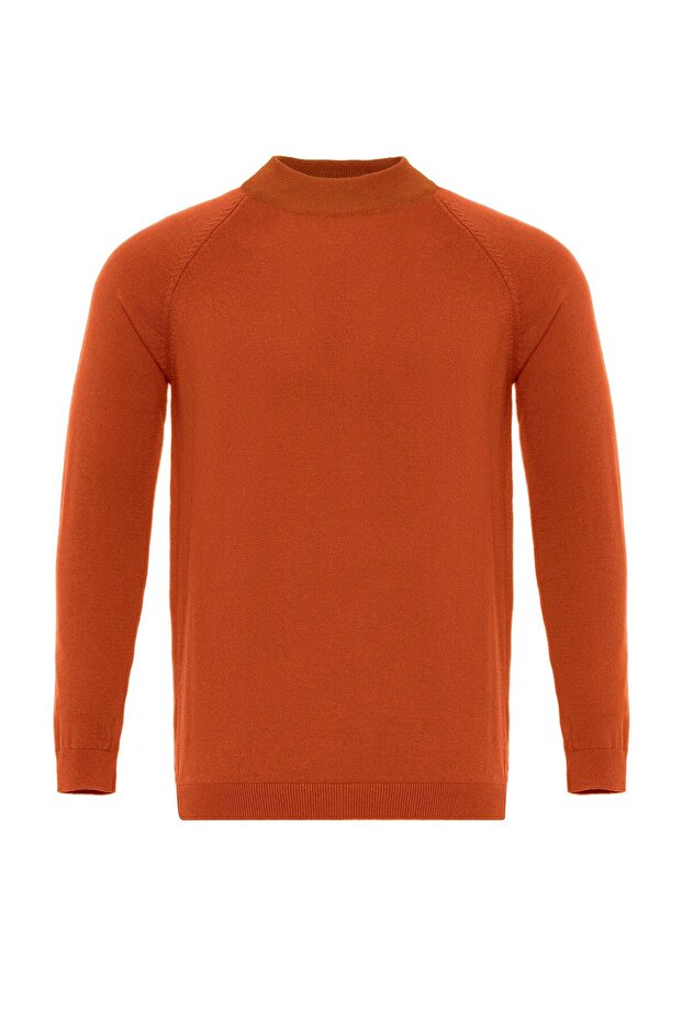 Basic half-neck sweater