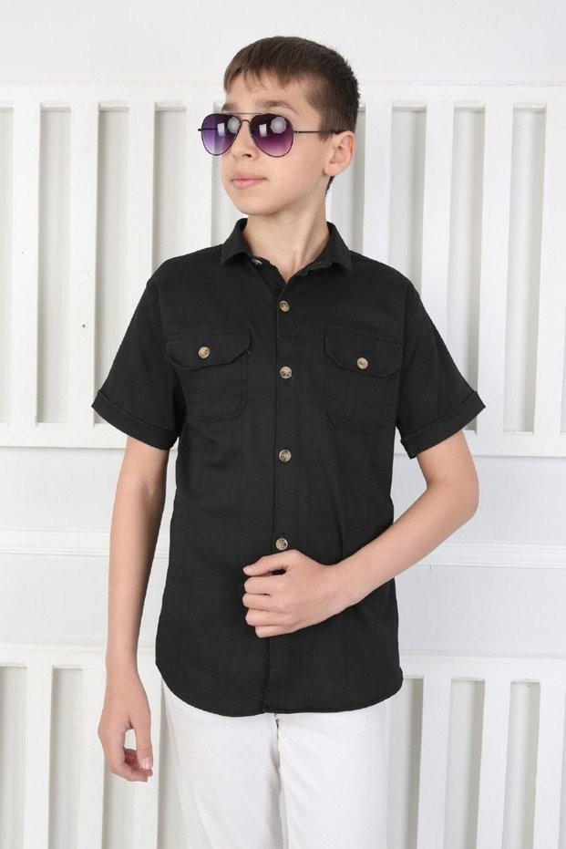 Premium Series Boys' Checkered Shirt - Ideal for Casual and Special Occasions