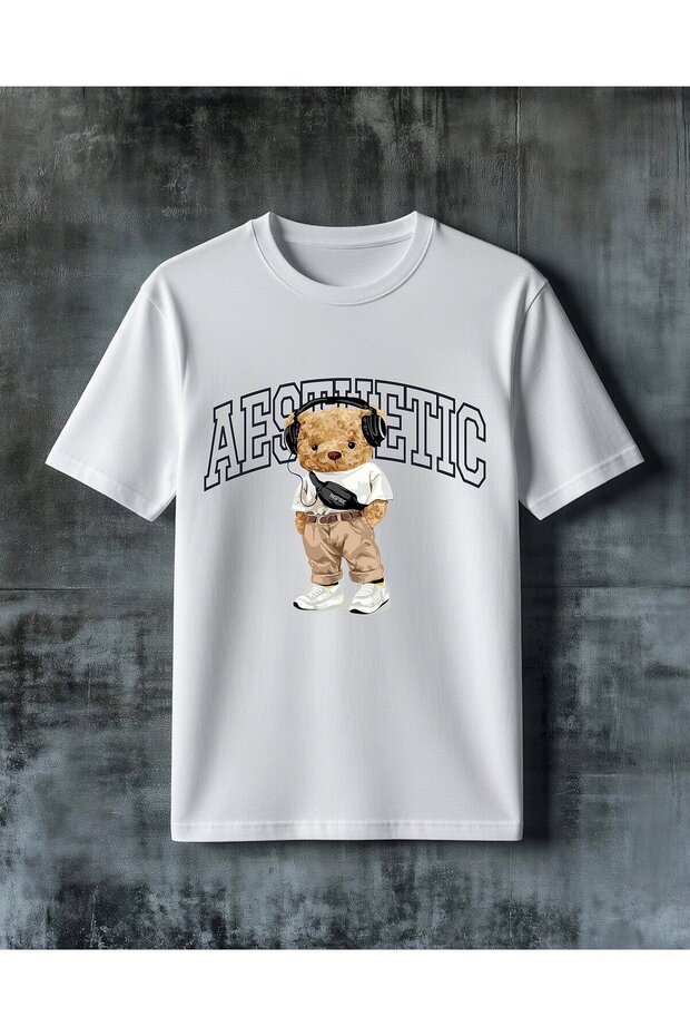Aesthetic Ayici Character Printed Oversize T-Shirt