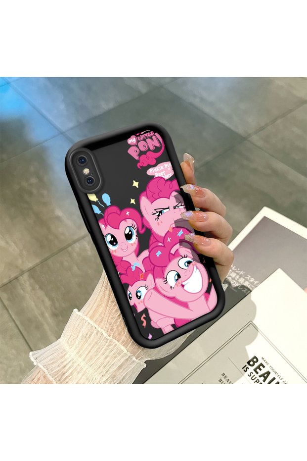 iPhone XS Max Compatible Black Silicone Case with Shockproof Camera Protection