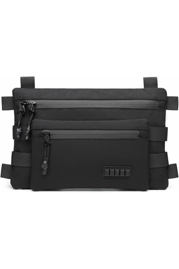 9670 Sling Bag for Men, Water Resistant Anti-Theft Crossbody Shoulder Bag with Glasses Slot, 2L Compact Outdoor Daypack – Black