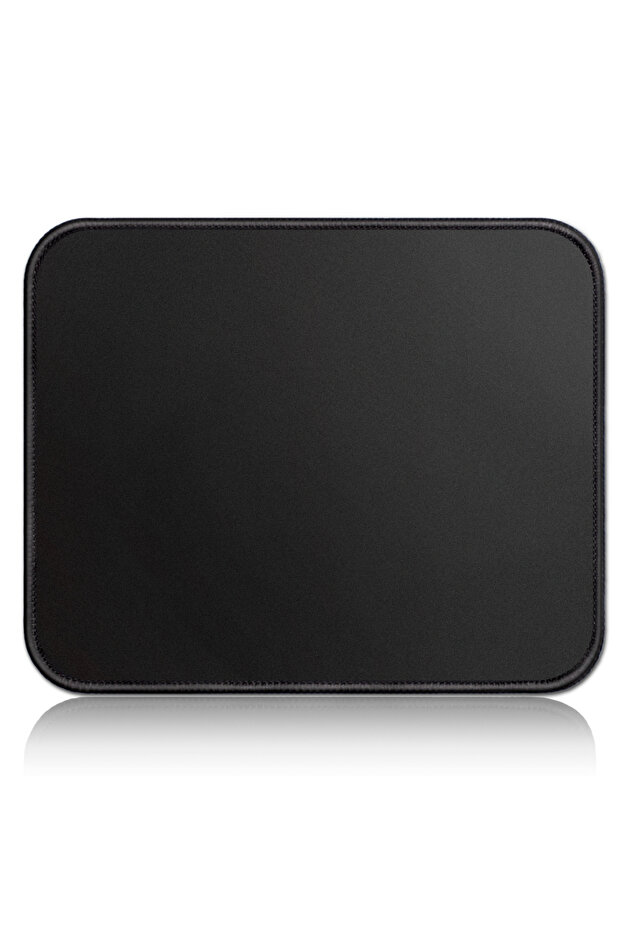 260x210x2mm Black Stitched Edge Mouse Pad with Stitched Edge Gaming Mousepad Small Non-Slip Base Wa