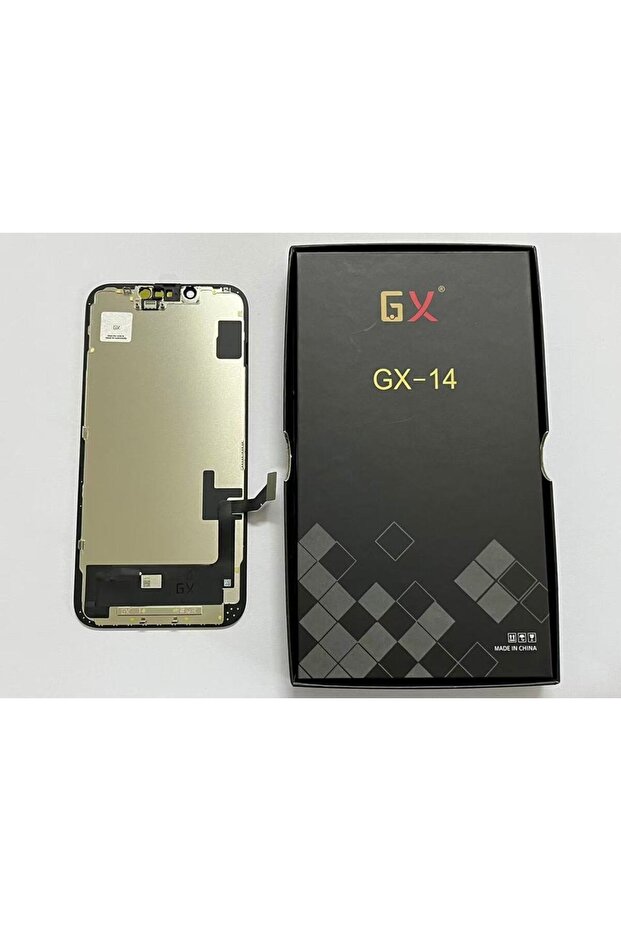 شاشة GX-OLED-14 GX 100% OLED لهواتف آيفون 13 و14 و15 و15 برو و16 برو ماكس مع تقنية True Tone و3D Touch S