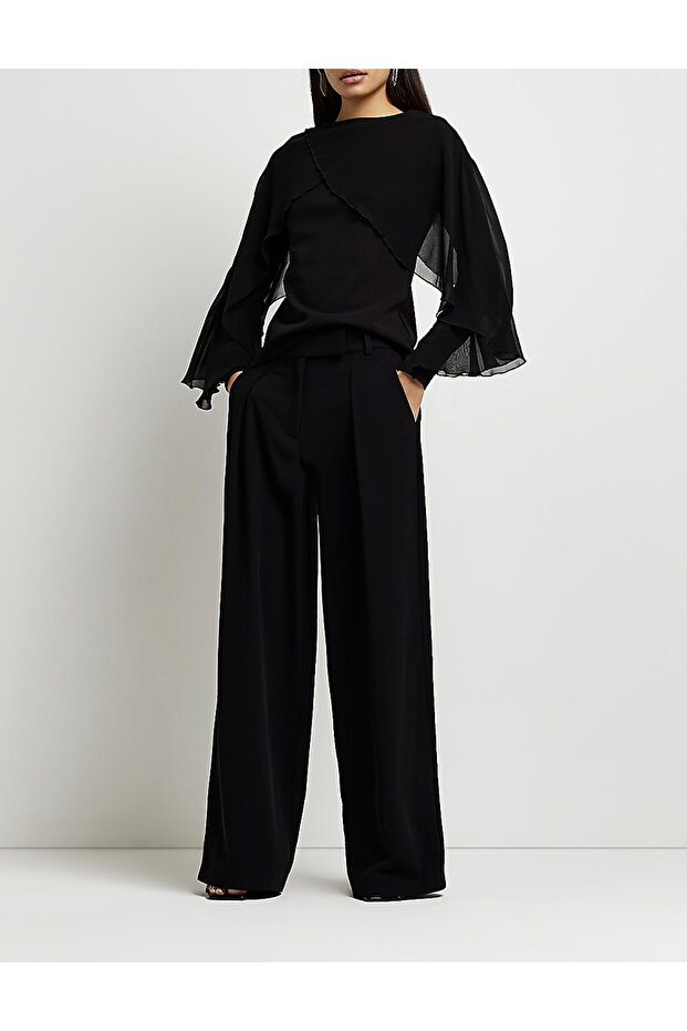 Bluza, Negru - 1