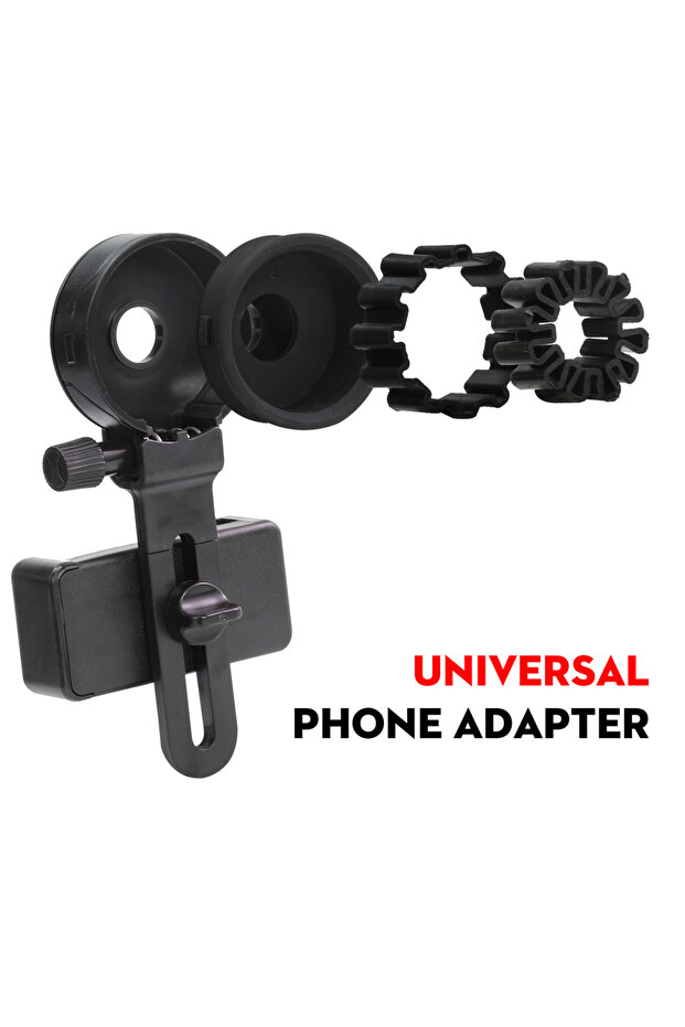 Datyson B5P9897S Phone Adapter Universal Cell Phone Mount For Binoculars, Monocular, Microscope, ...