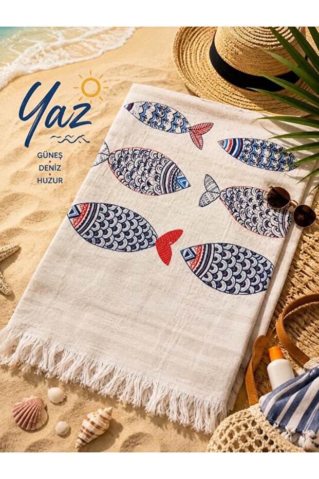 Peshtemal/Beach Towel Patterned