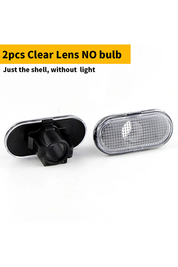 Clear lens No bulb 2x For Renault Megane 1 Clio1 2 KANGOO ESPACE Smart Fortwo 453 Side Marker Fender