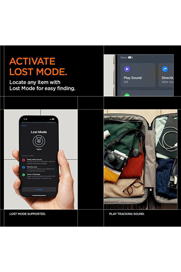 Tracker Bluetooth TagMe 1 pachet, negru - 3