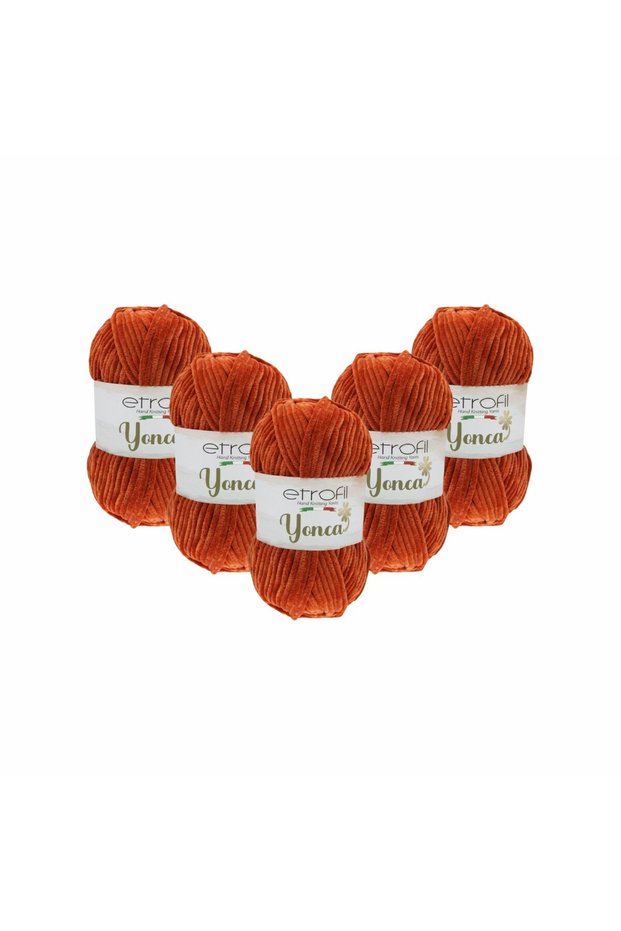 Yonca Baby Velvet Hand Knitting Yarn Set of 5