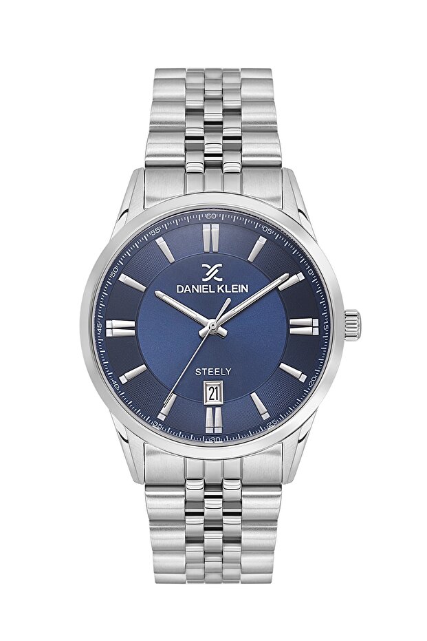 Dk.1.14265-3 Steel Case Calendar 3 Atm Water Resistant Metallic Color Men's Wristwatch