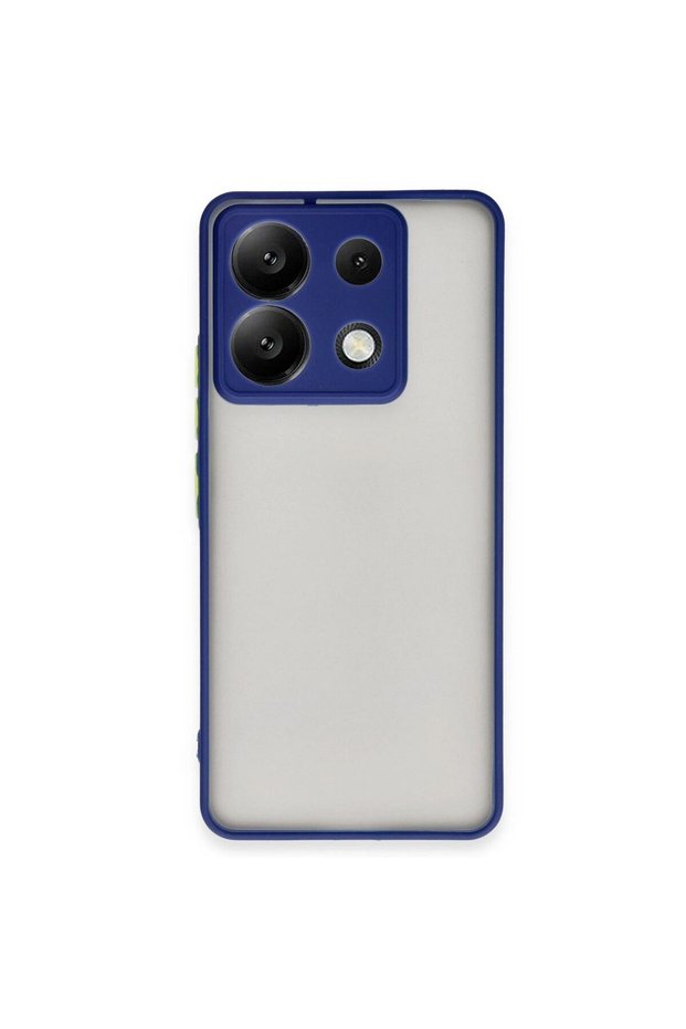 Xiaomi Redmi Note 13 Pro 5g Case Montreal Silicone Cover - Navy Blue