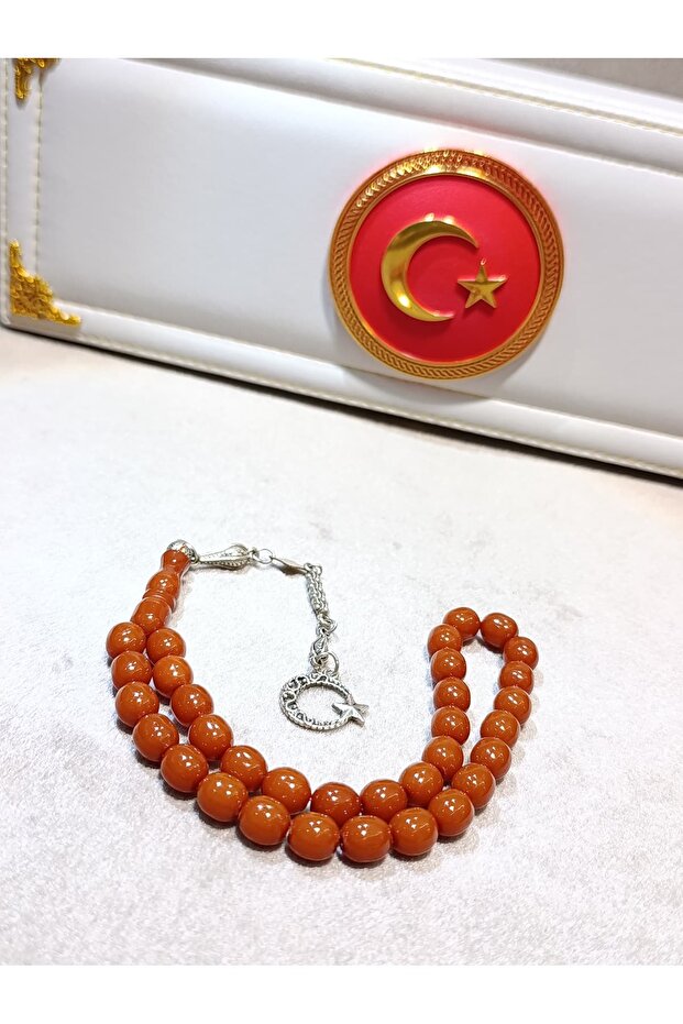 سبحة كهرمان مصنوعة يدويًا من SIKMA