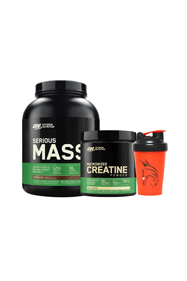 Serious Mass + Creatine+ Shaker