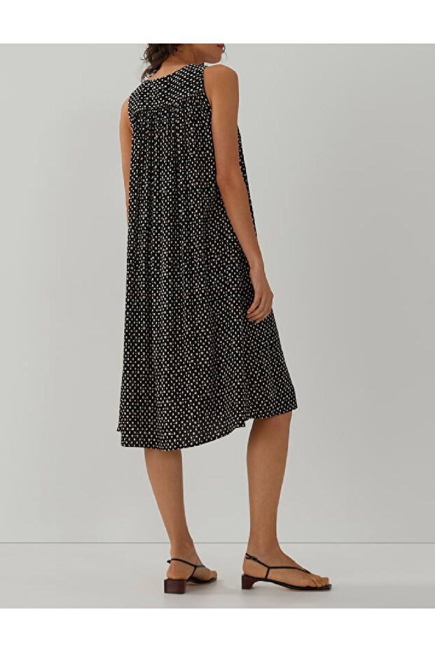 Rochie medie, Negru - 2