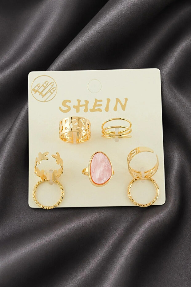 7 Pieces Oval Luxury Joint Rings Elk-Bjtieg