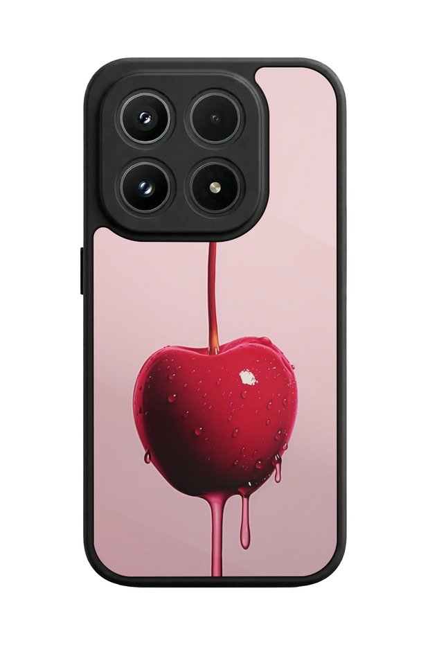 Xlaomi Mi 17 5g Compatible Cherry Design Glossy Premium Case