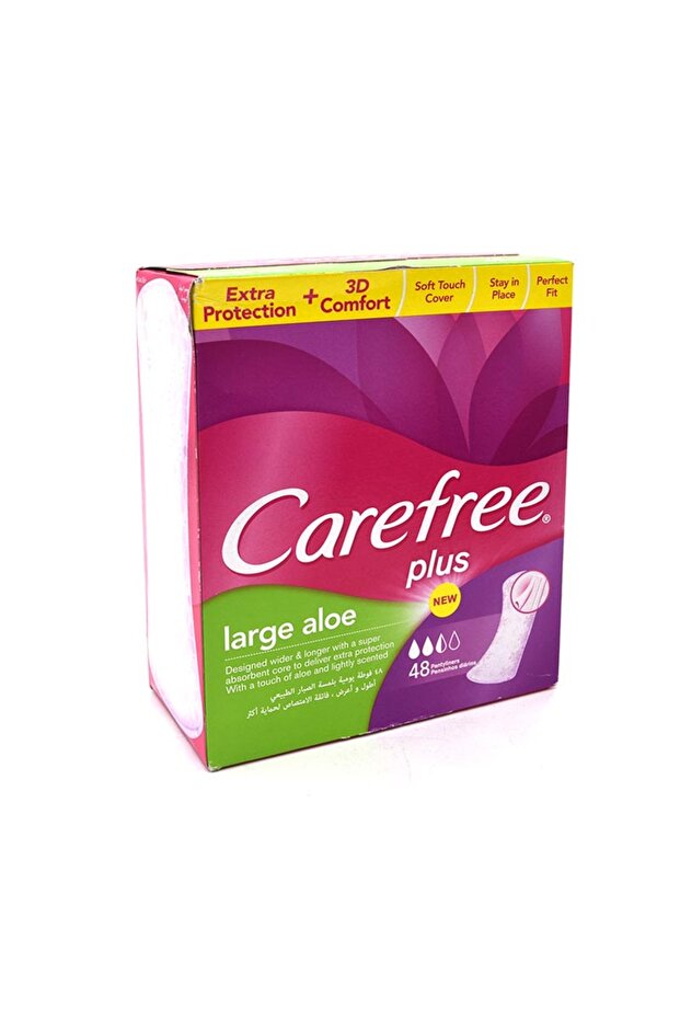Plus Large + Aloe Pantyliners 48 Count