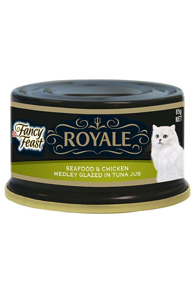 Royale Seafood & Chicken Medley Cat Food 85g