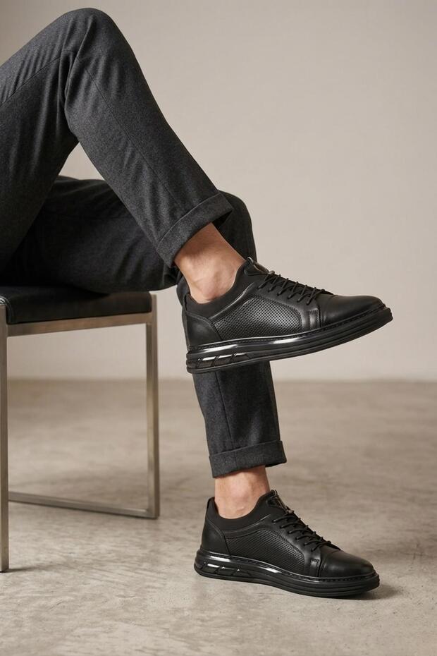 1228 Men's Anatomical Comfortable Sole Genuine Leather Casual Shoes